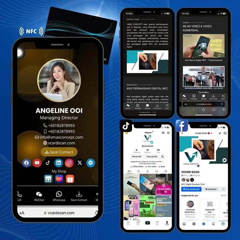 NFC Digital Business Card Malaysia